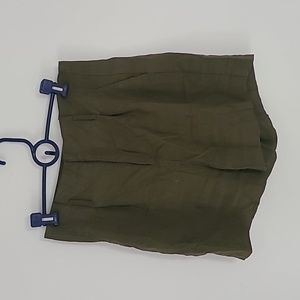 High-waisted olive green shorts. A New Day. Size 2